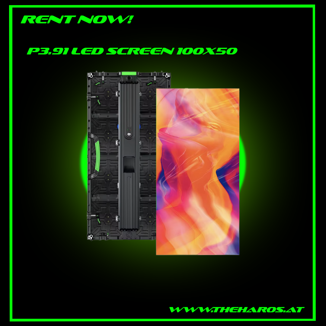 P3.91 LED Wall 100 × 50